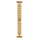 D-shaped Rhombus Metal Watch Band For Apple Watch Series, 7 45mm / 6&SE&5&4 44mm / 3&2&1 42mm, 7 41mm / 6&SE&5&4 40mm / 3&2&1 38mm