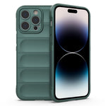Magic Shield TPU + Flannel Phone Case, For iPhone 14 Pro Max