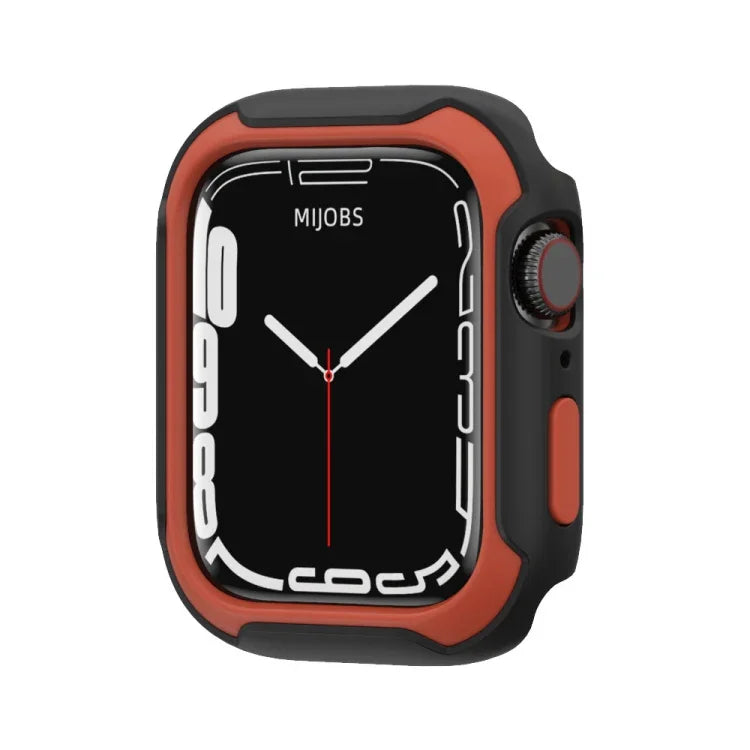 Detachable Two-color Watch Case For Apple Watch Series, 7 41mm / 6&SE&5&4 40mm, 7 45mm / 6&SE&5&4 44mm
