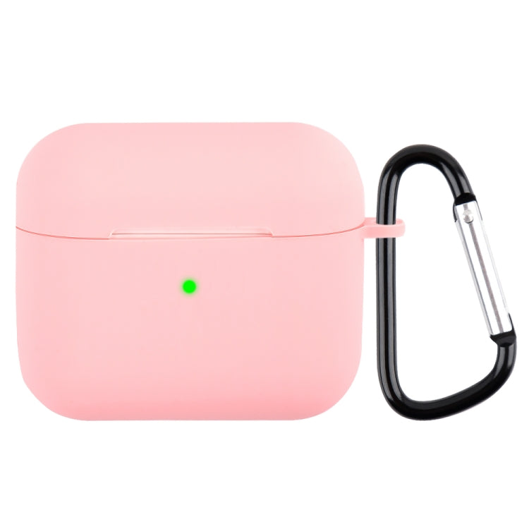 Wireless Earphone Silicone Protective Case with Carabiner, with Carabiner Pink, with Carabiner White, with Carabiner Thin Persimmon, with Carabiner Transparent White, with Carabiner Light Purple, with Carabiner Midnight Blue, with Carabiner Black      ...