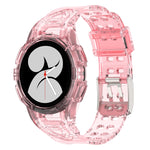 Silicone Integrated Watch Band, For Samsung Galaxy Watch4 40mm, For Samsung Galaxy Watch4 44mm