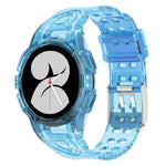Silicone Integrated Watch Band, For Samsung Galaxy Watch4 40mm, For Samsung Galaxy Watch4 44mm