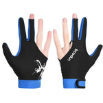 BOODUN M050912 Thin Breathable Men and Women Billiards Three Finger Single Gloves, M, L