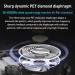 KZ-EDC High-Value Subwoofer Wired HIFI In-Ear Headphones, With Microphone, Without Microphone