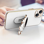 Plating Astronaut Holder Phone Case, For iPhone 11