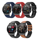 E300 1.32 Inch Screen TPU Watch Strap Smart Health Watch Supports Body Temperature Monitoring, ECG monitoring blood pressure