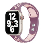 Double Nail Small Waist Watch Band For Apple Watch Series, 7 45mm / 6&SE&5&4 44mm / 3&2&1 42mm, 7 41mm / 6&SE&5&4 40mm / 3&2&1 38mm