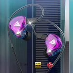 QKZ VK4 In-Ear Subwoofer HiFi Wire-controlled Earphone with Mic