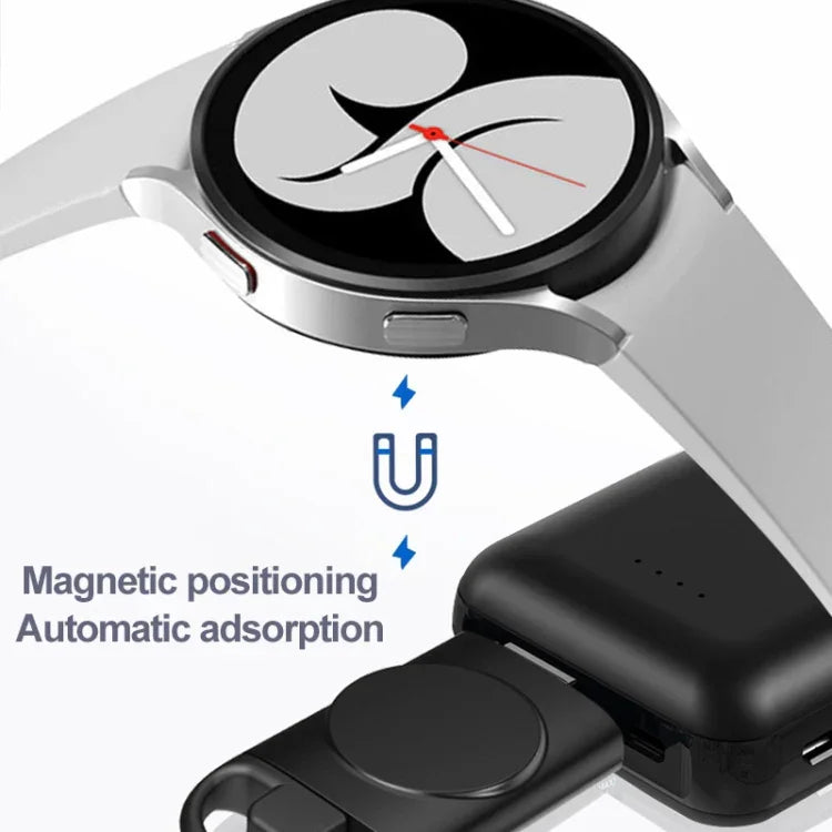 T09-S USB+Type-C Portable Wireless Smart Watch Charger for Samsung Watch Series, For Samsung Watch Series