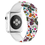 Single Nail Printing Watch Band For Apple Watch Series, 7 45mm / 6&SE&5&4 44mm / 3&2&1 42mm, 7 41mm / 6&SE&5&4 40mm / 3&2&1 38mm
