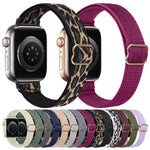 Small Waist Nylon Watch Band For Apple Watch Series, 7 45mm / 6&SE&5&4 44mm / 3&2&1 42mm, 7 41mm / 6&SE&5&4 40mm / 3&2&1 38mm