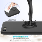 Shockproof Full Coverage Silicone Soft Protective Case, For iPhone SE 2022 / SE 2020