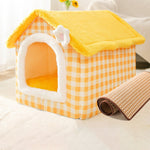 House Type Universal Removable and Washable Pet Dog Cat Bed Pet Supplies, M