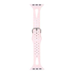 Water Drop Silicone Watch Band For Apple Watch Series, 7 41mm / 6&SE&5&4 40mm / 3&2&1 38mm, 7 45mm / 6&SE&5&4 44mm / 3&2&1 42mm