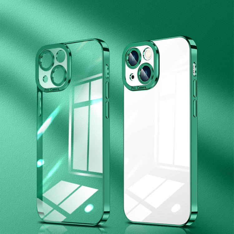 Crystal Plated High Transparency Phone Case, For iPhone 14, For iPhone 14 Plus, For iPhone 14 Pro, For iPhone 14 Pro Max