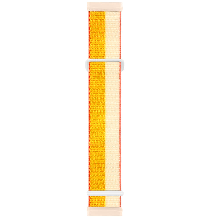 Nylon Rubber Buckle Watch Band, For Fitbit Versa 3