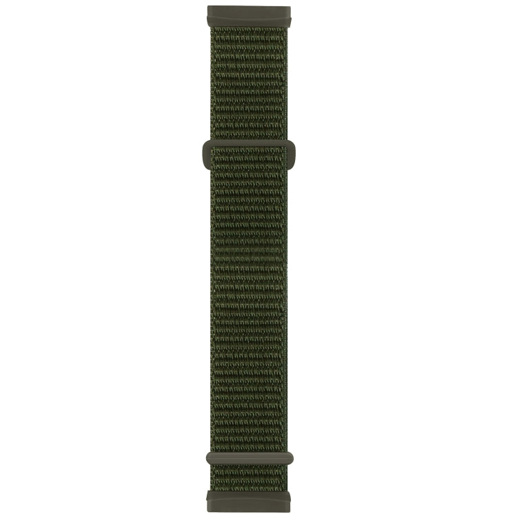 Nylon Rubber Buckle Watch Band, For Fitbit Versa 3