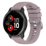 20mm Cross Textured Silicone Watch Band, For Garmin Venu 2Plus