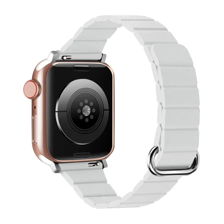 Reverse Buckle Magnetic Watch Band, For Apple Watch Series 8&7 45mm / SE 2&6&SE&5&4 44mm, For Apple Watch Series 8&7 41mm / SE 2&6&SE&5&4 40mm