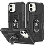 Ring Holder Armor Hybrid Phone Case, For iPhone 11, For iPhone 11 Pro, For iPhone 11 Pro Max, For iPhone 13 Pro
