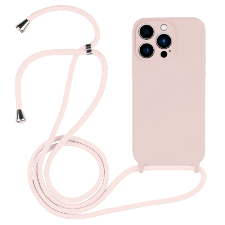 Crossbody Lanyard Liquid Silicone Case, For iPhone 13 Pro Max, For iPhone 12, For iPhone 12 Pro