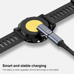 For Garmin Watch Charging Adapter, DC5.5 x 2.1 Straight, DC5.5 x 2.1 90 Elbow, 8 Pin 90 Elbow, Type-C 90 Elbow, Type-C Straight, Type-C Side Elbow, Micro USB Side Elbow, Micro USB Straight, 8 Pin Straight, 8 Pin Side Elbow, Micro USB 90 Elbow