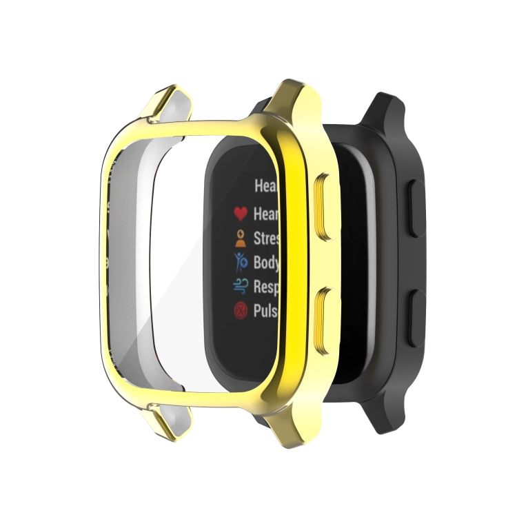 Full Coverage TPU Electroplating Watch Case, For Garmin Venu Sq 2