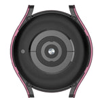 Hanging Sculpture Two-color Protective Watch Case with Tempered Glass Film, For Samsung Galaxy Watch5 Pro 45mm, For Samsung Galaxy Watch5 40mm, For Samsung Galaxy Watch5 44mm, For Samsung Galaxy Watch4 40mm, For Samsung Galaxy Watch4 44mm