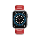 Genuine Leather Watch Band, For Apple Watch Ultra 49mm / Series 8&7 45mm / SE 2&6&SE&5&4 44mm / 3&2&1 42mm, For Apple Watch Series 8&7 41mm / SE 2&6&SE&5&4 40mm / 3&2&1 38mm