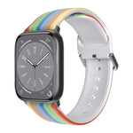 Breathable TPU Watch Band For Apple Watch, Series 8&7 41mm / SE 2&6&SE&5&4 40mm / 3&2&1 38mm