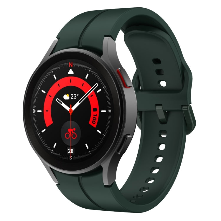 Colorful Buckle Silicone Watch Band, For Samsung Galaxy Watch 5 40mm / 44mm