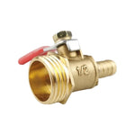 Pneumatic Hose Connector Copper Ball Valve, Inside 2-Barb 8mm, Inside 2-Barb 10mm, Inside 3-Barb 8mm, Inside and Outside 1 1/8 inch, Inside and Outside 2 1/4 inch, Inside and Outside 3 3/8 inch, Inside and Outside 4 1/2 inch, Double Inside 1 1/8 inch  ...