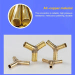 LAIZE 2pcs Pagoda Y-type Three Way Pneumatic Components, Caliber:12mm, 6mm, 8mm, 10mm, 12mm