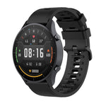 For Xiaomi Watch Color 22mm Quick Release Clasp Silicone Wrist Strap Watchband
