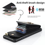 Ring Holder RFID Card Slot Phone Case, For Samsung Galaxy S20+