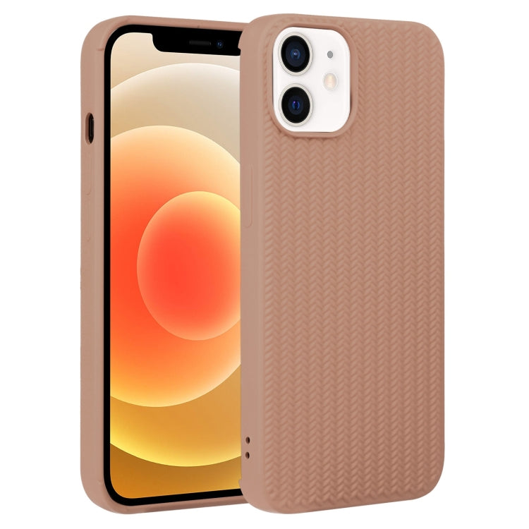 Weave Texture Silicone Phone Case, For iPhone 13 Pro, For iPhone 13 Pro Max, For iPhone 12, For iPhone 12 Pro, For iPhone 12 Pro Max