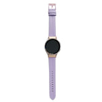 Grooved Genuine Leather Watch Band, For Samsung Galaxy Watch5 40mm / 44mm