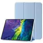 Three-folding Holder Honeycomb Silicone + PU Smart Leather Tablet Case, For iPad 10th Gen 10.9 2022