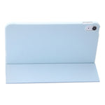 Three-folding Holder Honeycomb Silicone + PU Smart Leather Tablet Case, For iPad 10th Gen 10.9 2022