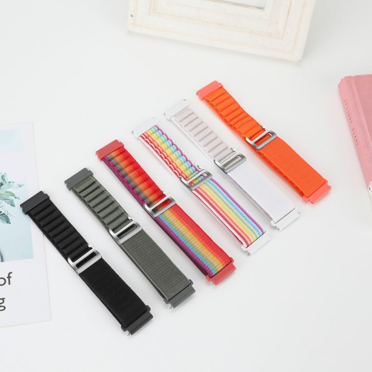 Universal Nylon Watch Band, For Coros Pace 2/Coros Apex 42mm, For Realme Watch 3/Amazfit GTR4/4 Pro