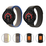 For Samsung Galaxy Watch 5 Pro / Watch4 Classic Loop Nylon Watch Band