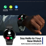 Zeblaze Btalk 2 1.3 inch Round Screen HD Smart Watch Supports Voice Calls/Health Monitoring