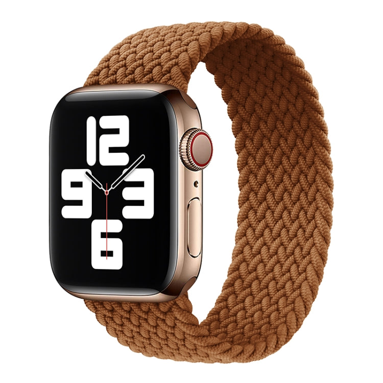 Nylon Single-turn Braided Watch Band For Apple Watch Series 8&7 41mm / SE 2&6&SE&5&4 40mm / 3&2&1 38mm, For Apple Watch Series 8&7 41mm,135mm, For Apple Watch Series 8&7 41mm, 135mm