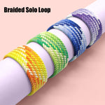 Nylon Single-turn Braided Watch Band For Apple Watch Series 8&7 41mm / SE 2&6&SE&5&4 40mm / 3&2&1 38mm, For Apple Watch Series 8&7 41mm,135mm, For Apple Watch Series 8&7 41mm, 135mm