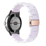 Three-beads Resin Watch Band, For Google Pixel Watch 4 / 3 / 2 / 1 41mm