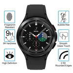 0.26mm 2.5D 9H Watch Tempered Glass Film Screen Protector, For Samsung Galaxy Watch4 Classic 46mm, For Samsung Galaxy Watch4 40mm