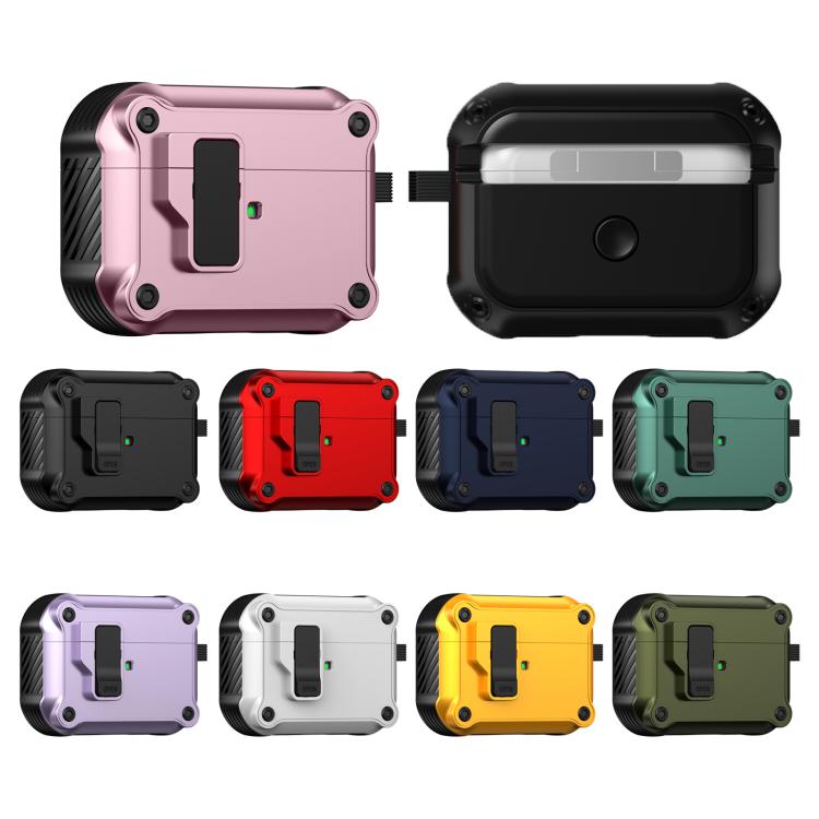 Eagle Shockproof Earphone Protective Case with Switch, For AirPods Pro 3, For AirPods Pro 2, For AirPods 3, For AirPods Pro, For AirPods 1 / 2