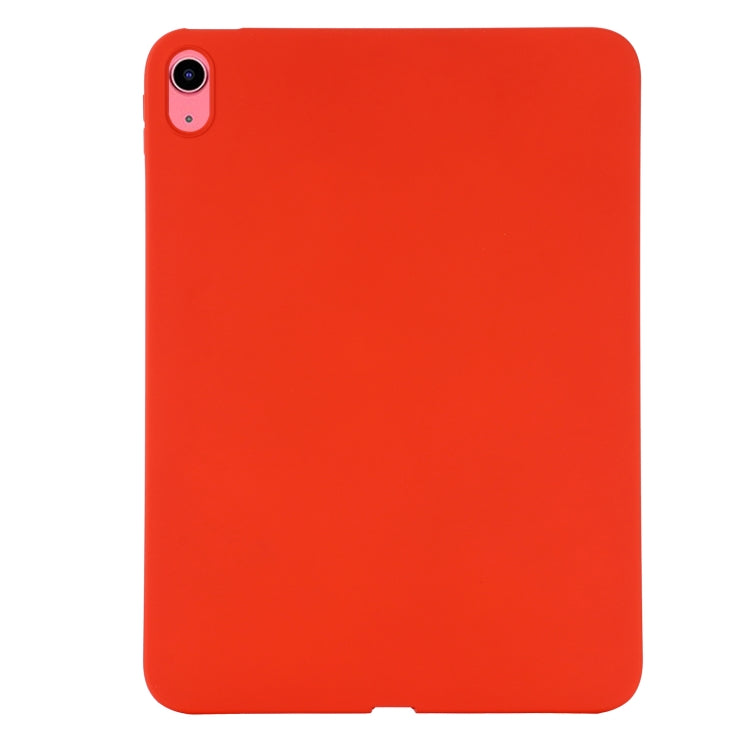 Solid Color Liquid Silicone Dropproof Full Coverage Tablet Case, For iPad 10th Gen 10.9 2022