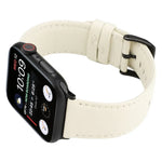 Cowhide Texture Leather Watchband, For Apple Watch Series 8&7 41mm / SE 2&6&SE&5&4 40mm / 3&2&1 38mm, For Apple Watch Series 7 45mm / 6 & SE & 5 & 4 44mm / 3 & 2 & 1 42mm, For Apple Watch Series 7 41mm / 6 & SE & 5 & 4 40mm / 3 & 2 & 1 38mm            ...