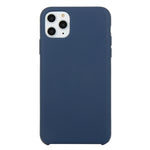 For iPhone 11 Solid Color Solid Silicone  Shockproof Case (Hibiscus Pink), For iPhone 11 Pro